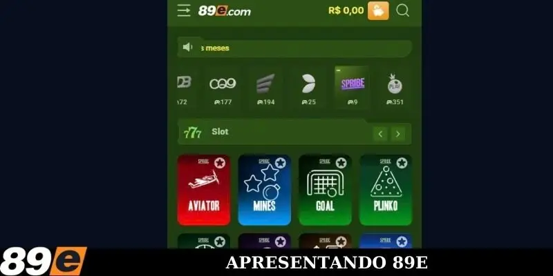 Introdução sobre o 89E