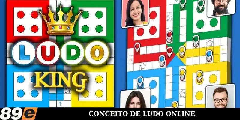 Conceito do Ludo online