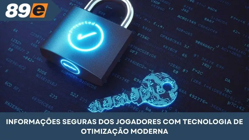 Informações seguras do jogador graças à moderna tecnologia de otimização