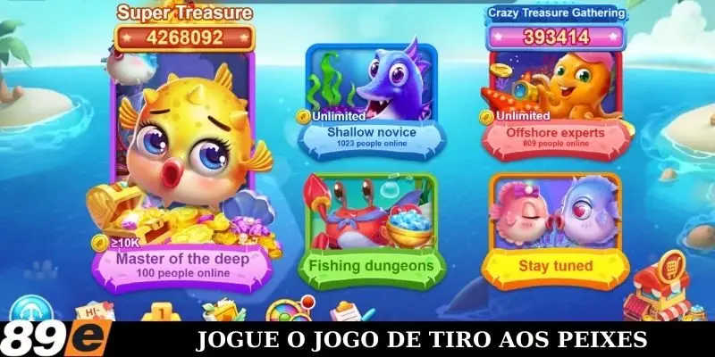 Jogue o jogo de tiro de peixes