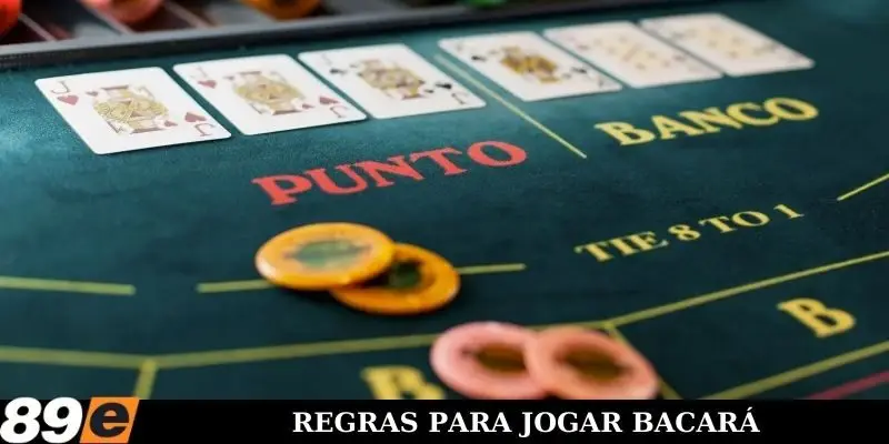 Regras para jogar o Baccarat