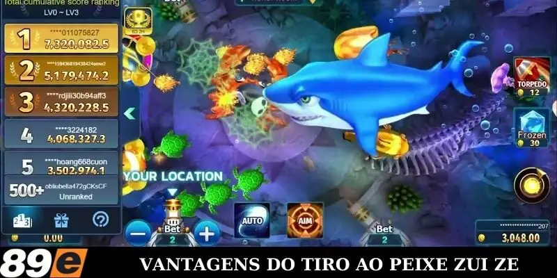 Vantagens do Tiro de Peixe Divertida